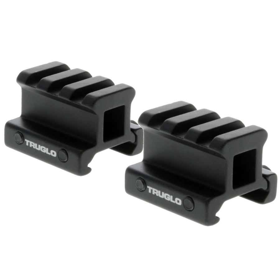 TRUGLO 2-Piece unisex adult TruGlo TG8982B Mnt Picatinny Riser, Multi, 1.36 inches long x 0.75 high US