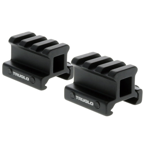 TRUGLO 2-Piece unisex adult TruGlo TG8982B Mnt Picatinny Riser, Multi, 1.36 inches long x 0.75 high US
