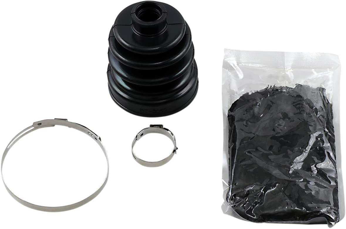 Demon Powersports Rear Outer Left Heavy Duty Boot Kit for Suzuki KingQuad 450/500/750, Optimized for Riding Style Based on Stock Length Lift Kit, Fits Demon HD Axles Only (See Fitments in Description)