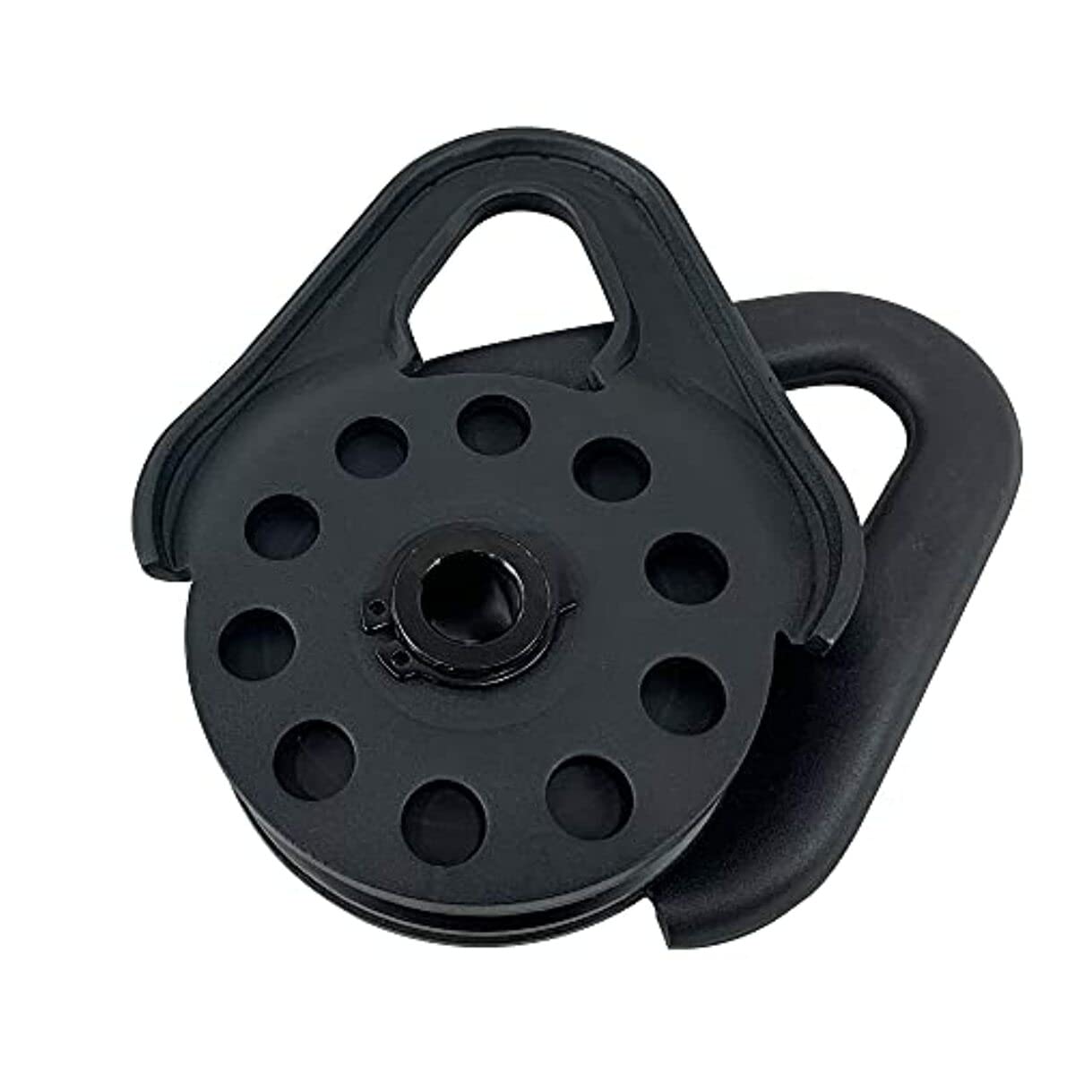 Heavy Duty Overland Vehicle Systems Snatch Block 20,000lb - Universal for use with Truck, SUV, Tractor, ATV, or UTV - 20,000lb Working Load and 40,000lb Breaking Strength