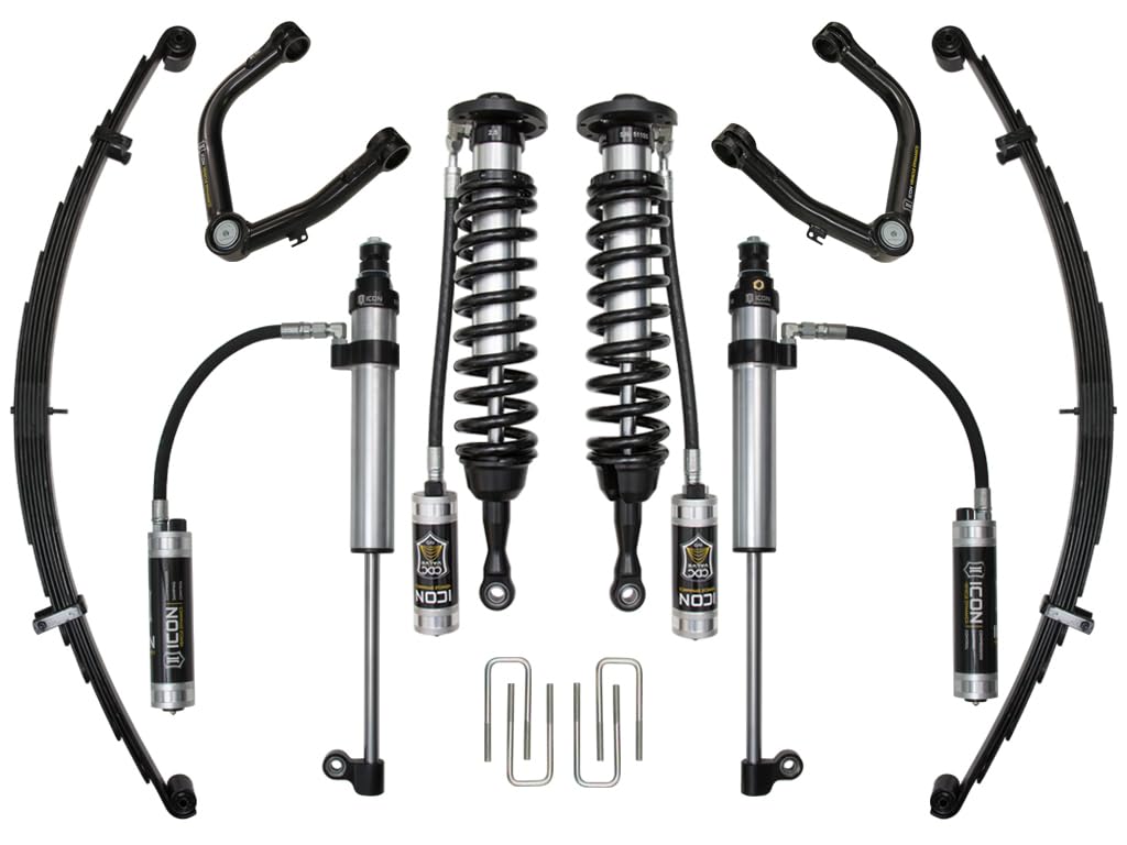 1-3" Lift ICON Stage 9 Suspension System, Tubular UCA, Compatible with 2007-21 Toyotaa Tundra, K53029T