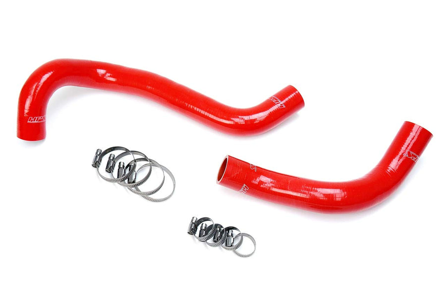 Red HPS 57-1303-RED Silicone Radiator Coolant Hose Kit
