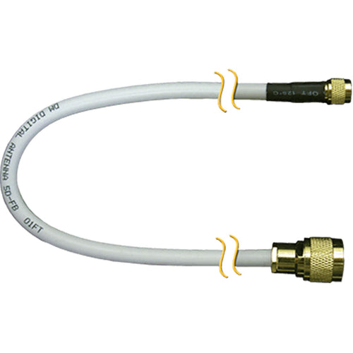 50' Digital Antenna DA340 Cable with Mini UHF & Type N Male