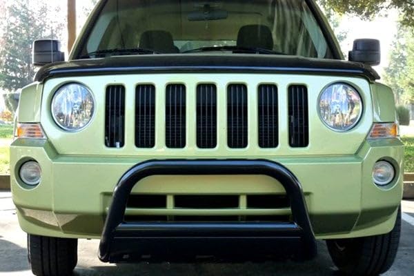 Bull Bar Black Horse Off Road Skid Plate Compatible with 2011-2023 Dodge Durango-BBDG700A-SP