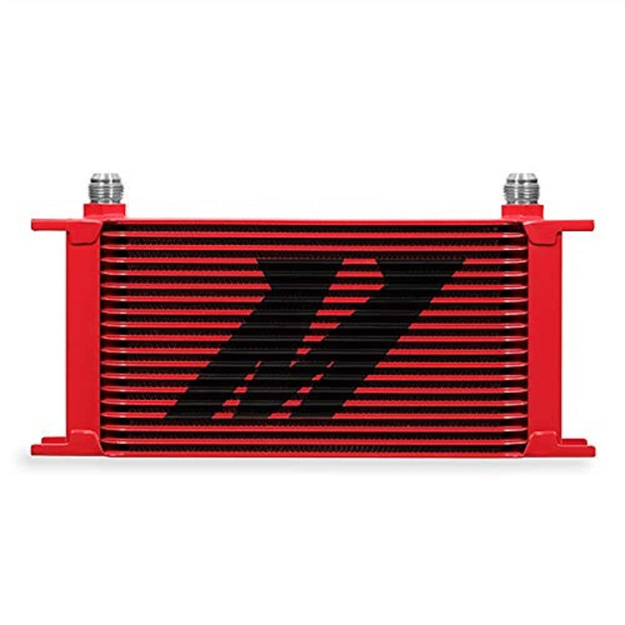 Mishimoto Universal 19 Row MMOC-19RD Oil Cooler, Red