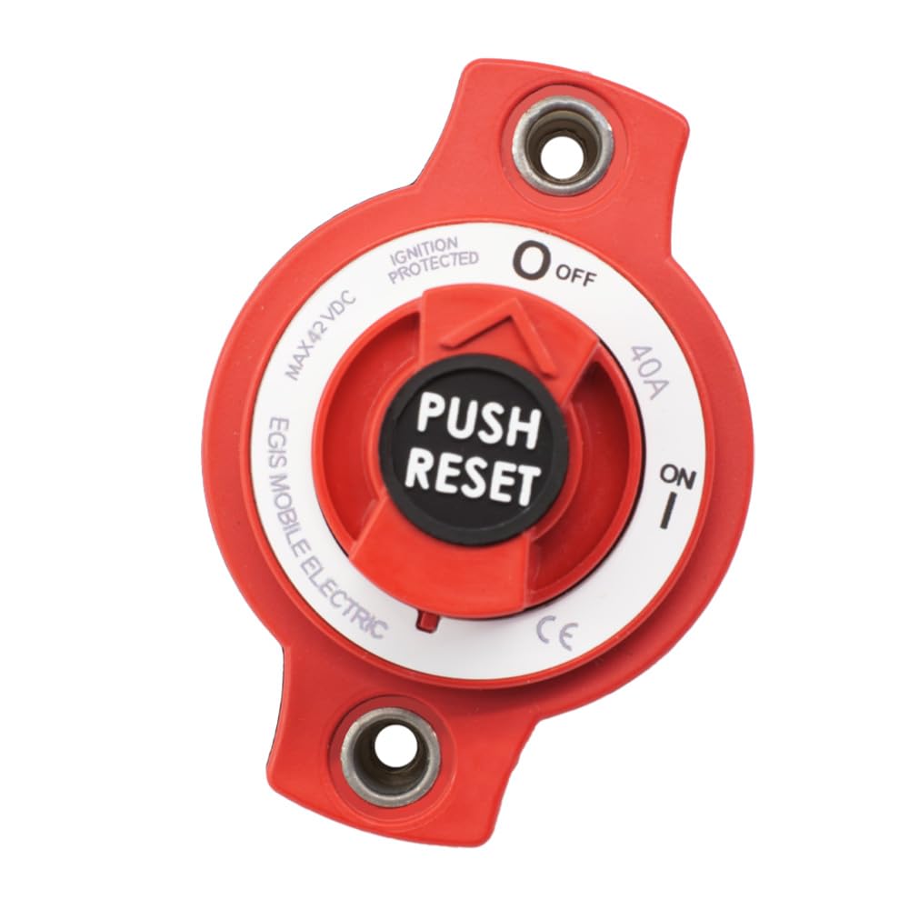 40A Egis Panel Mount Mini Circuit Breaker [4701-40]