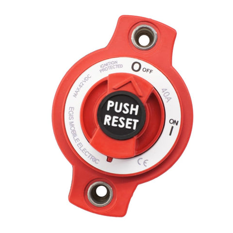 40A Egis Panel Mount Mini Circuit Breaker [4701-40]
