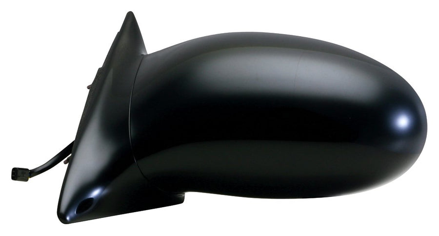 Driver Side Fit Mirror for Oldsmobile Alero, Black, Spring Loaded, Power