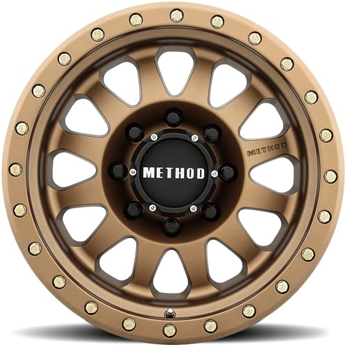 MR304 Double Standard Method Race Wheels, 17x8.5, 0mm Offset, 8x170, 130.81mm Centerbore, Method Bronze, MR30478587900