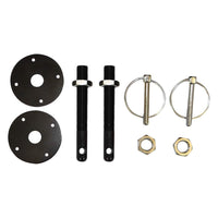 HOOD PINS MOROSO, ALUM, 1/2 IN, BLACK