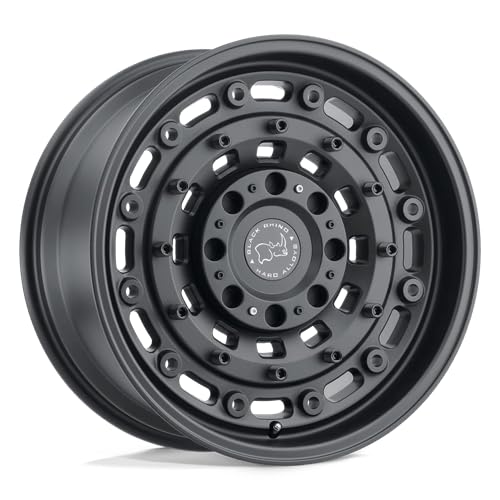 Black Rhino ARSENAL Hard Alloys 16X8 6X130 6 38mm TEXTURED MATTE BLACK - 1680ARS386130M84