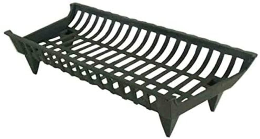 CG27 GHP 27 in. Cast Iron Fireplace Grate44; Black