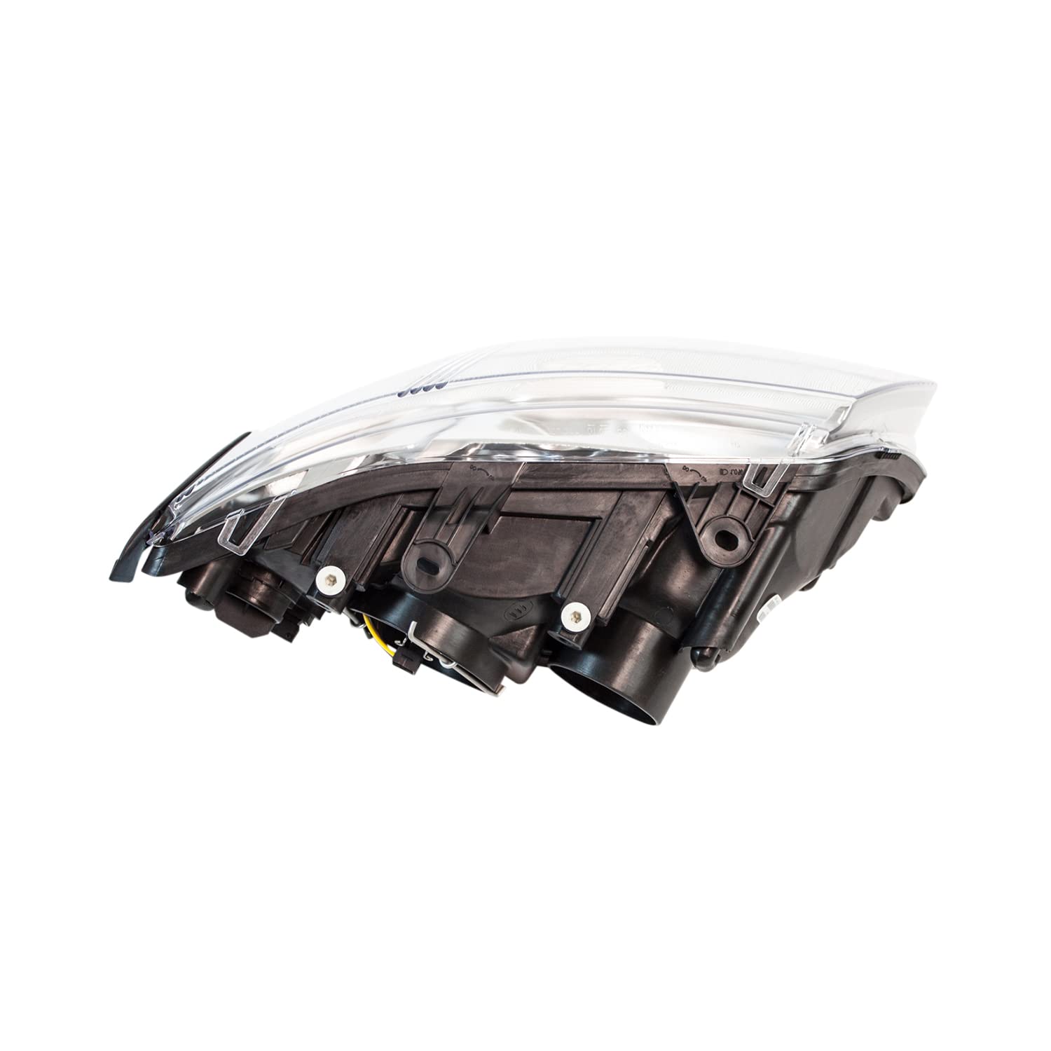 Left TYC Headlight Assembly Compatible with 2003-2007 Saab 9-3