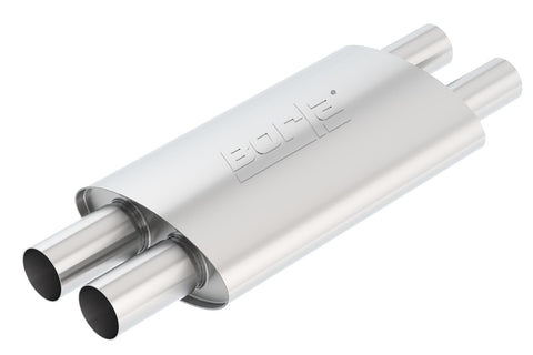 BORLA Performance Exhaust 60561 Resonator 2015-2017 Ford Mustang GT/GT Convertible 5.0L V8 Automatic/Manual Transmission Equipped With BORLA Systems Does NOT Fit Competitors/Original Equipment Systems