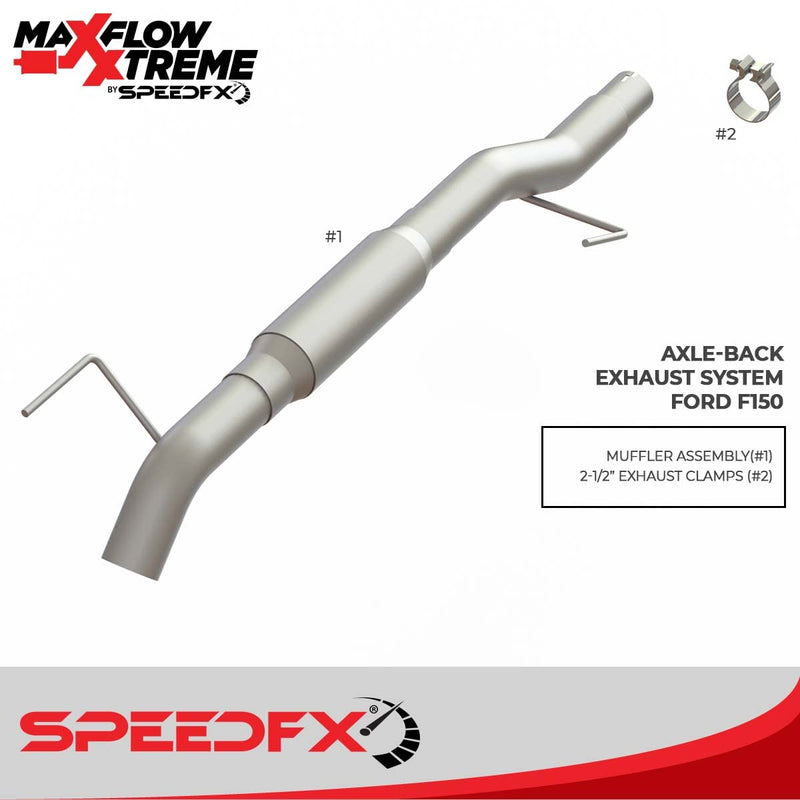 Ford F150 MaxFlow Xtreme Cat Back Performance Exhaust System 2009-2014