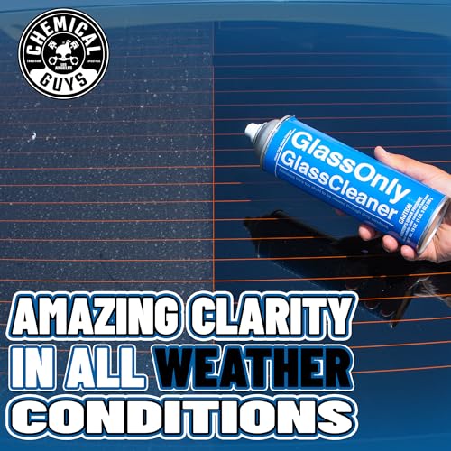 Chemical Guys Foaming Glass Cleaner CLDSPRAY100 (Works on Glass, Windows, Mirrors, Navigation Screens & More; Car, Truck, SUV and Home Use), Ammonia Free & Safe on Tinted Windows, 19 fl oz