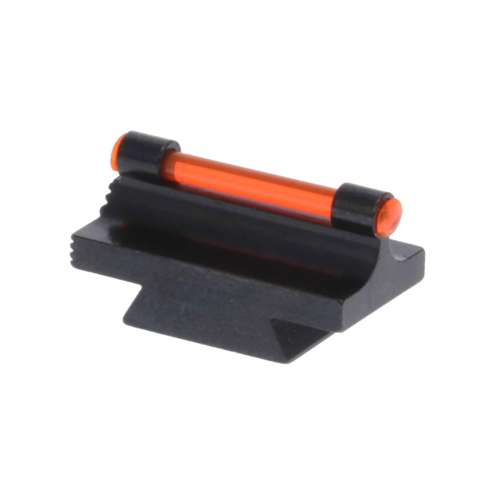 3/8-Inch TRUGLO Dovetail Front Steel Gun Sight Replacement Fiber Optic Ramp Sight - .343", RED