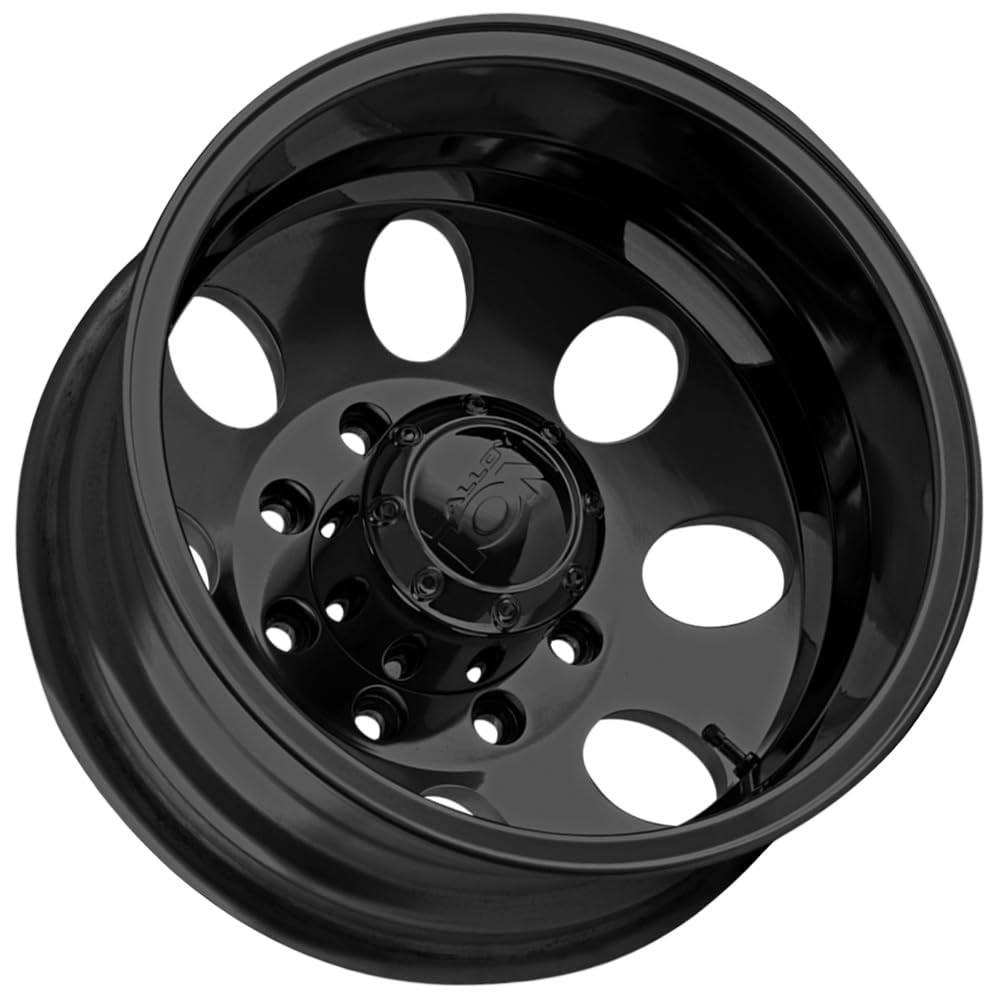 167 Ion Wheels Matte Black Wheel with Alloy Steel (17 x 6.5 inches /6 x 130 mm, -142 mm Offset)