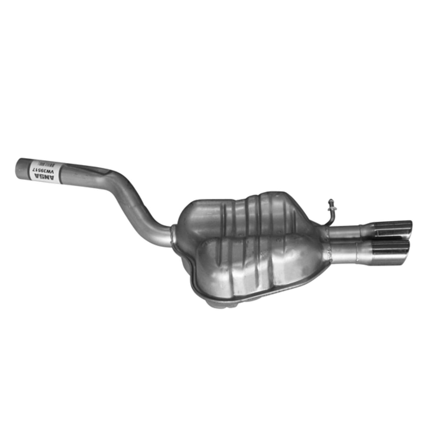 Exhaust Muffler Assembly New for Jetta