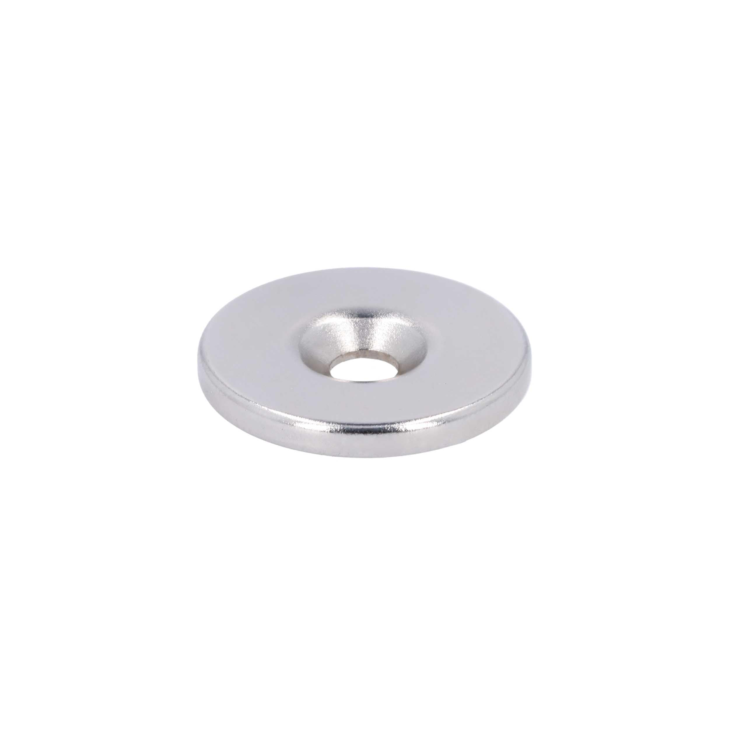 25MM NEODYMIUM MAGNETS W/HOLE10PK Installbay (IBHNDM25)