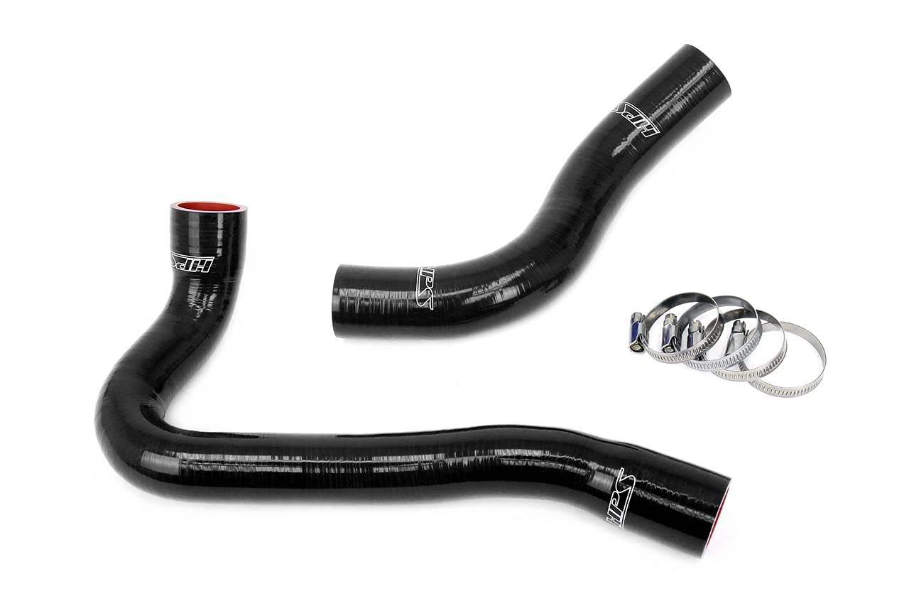 3-ply HPS Black Reinforced Silicone Radiator Coolant Hose Kit 57-2030-BLK