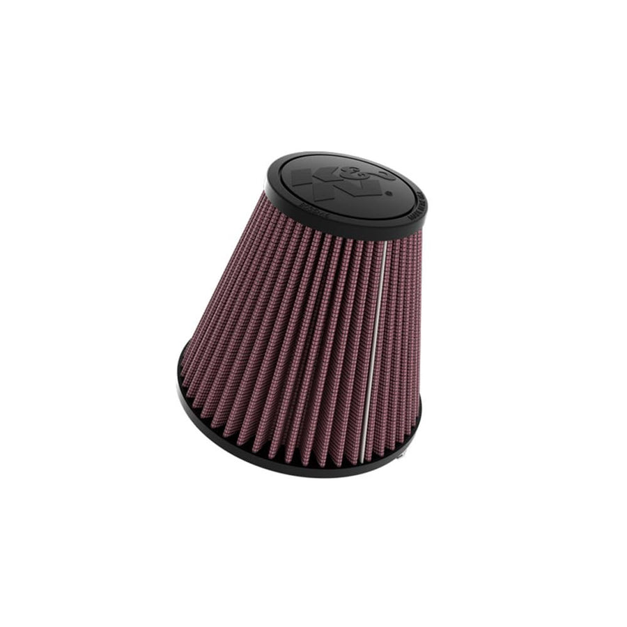 K&N High-Flow Original Lifetime Universal Air Filter: Clamp-On, Performance, Premium: Flange Diameter: 4 In, Filter Height: 6.313 In, Flange Length: 0.625 In, Type: Round Tapered, RU-5296