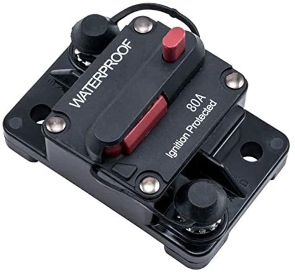 Circuit Breaker Install Bay Manual Reset Ip67 Rated - 80 Amp