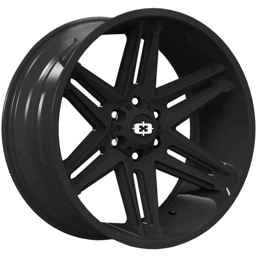 20x12 Vision 363 Razor 6x5.5" -51mm Satin Black Wheel Rim 20" Inch