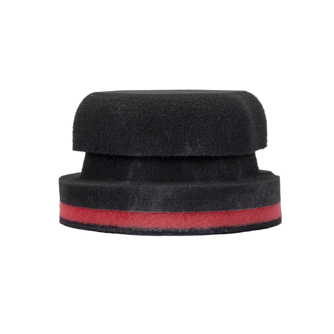 Maxshine Clay Applicator Synthetic | 3.5" Diameter, Universal Fit, Foam Grip | Durable, Reusable, Efficient Surface Contaminant Removal for Smooth Car Paint