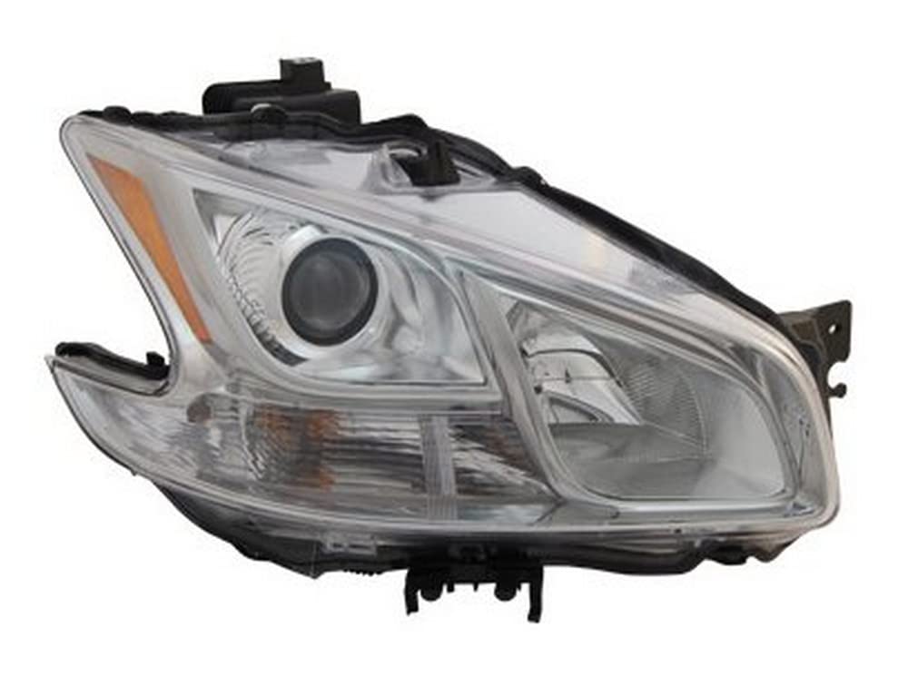 Right TYC Headlight Assembly Compatible with 2009-2014 Nissan Maxima