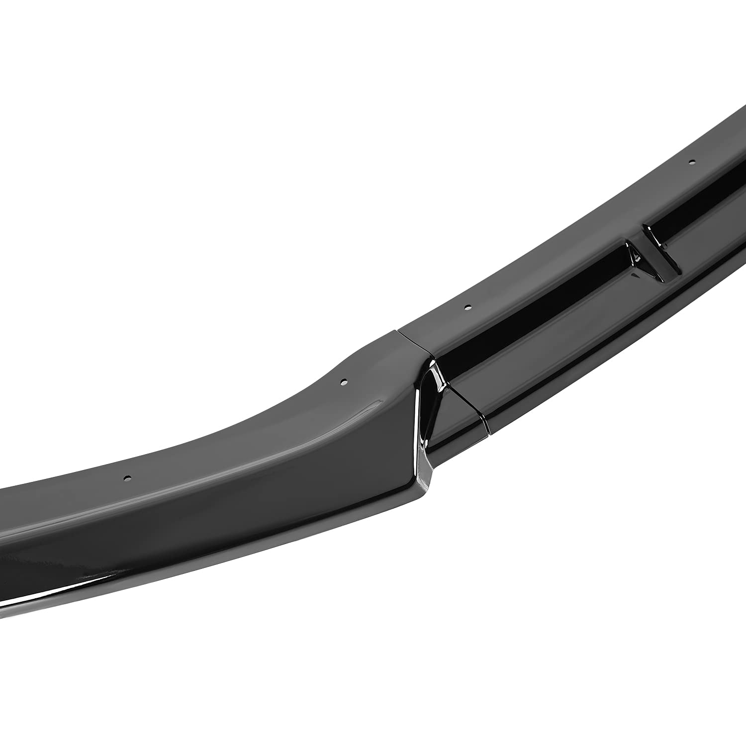 Glossy Black Spec-D Tuning Front Bumper Lip Spoiler Compatible with 2017-2021 Honda Civic Si Hatchback