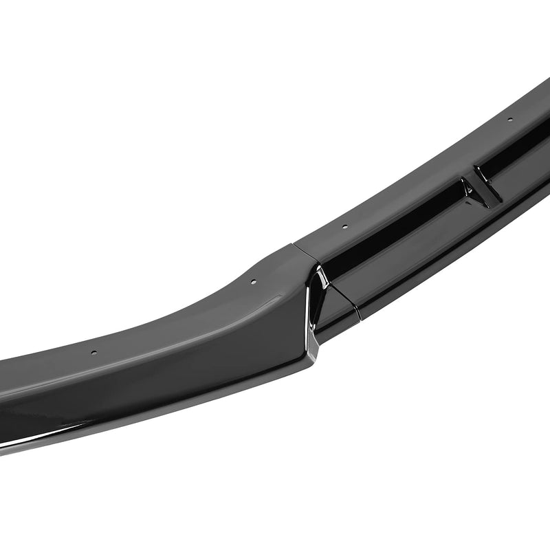 Glossy Black Spec-D Tuning Front Bumper Lip Spoiler Compatible with 2017-2021 Honda Civic Si Hatchback