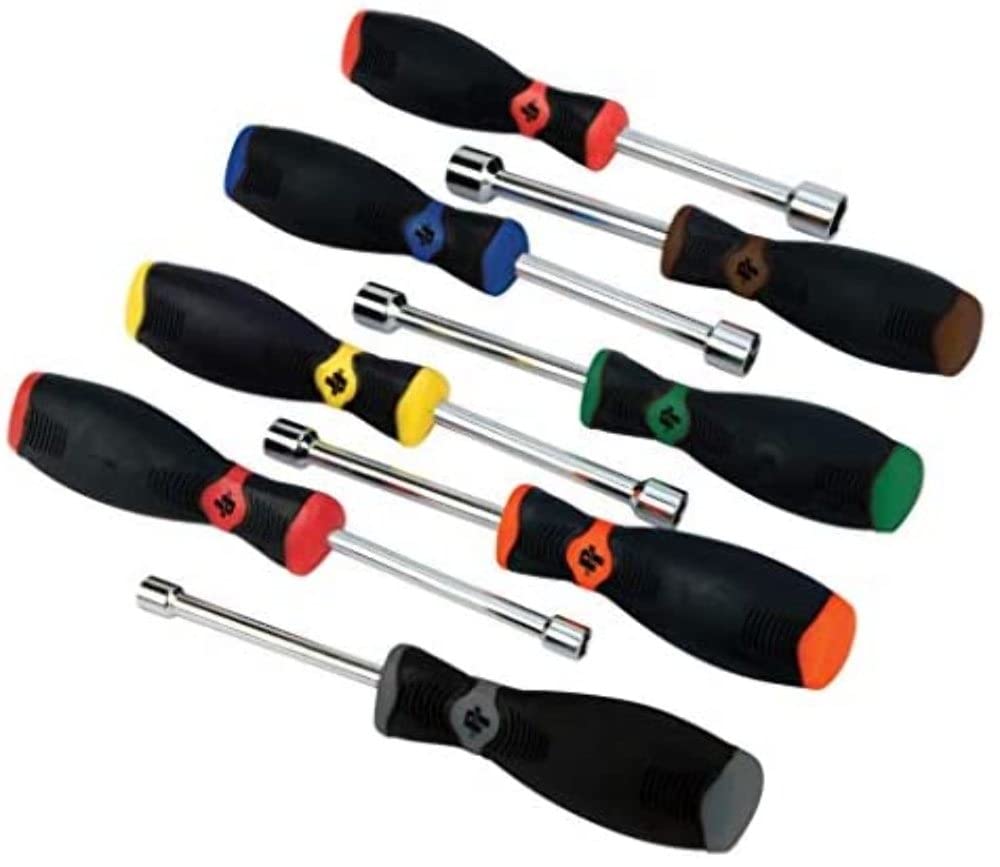 W30901 Wilmar Pro Style Metric Nutdriver, 8 Piece