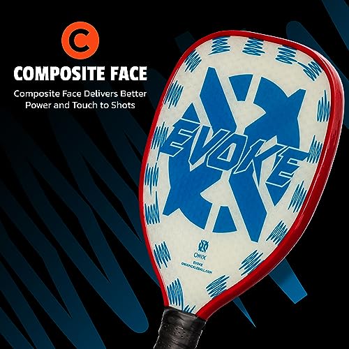 Onix Evoke XL Pickleball Paddles - Tear Drop, React, Inferno, Voyager, Summit
