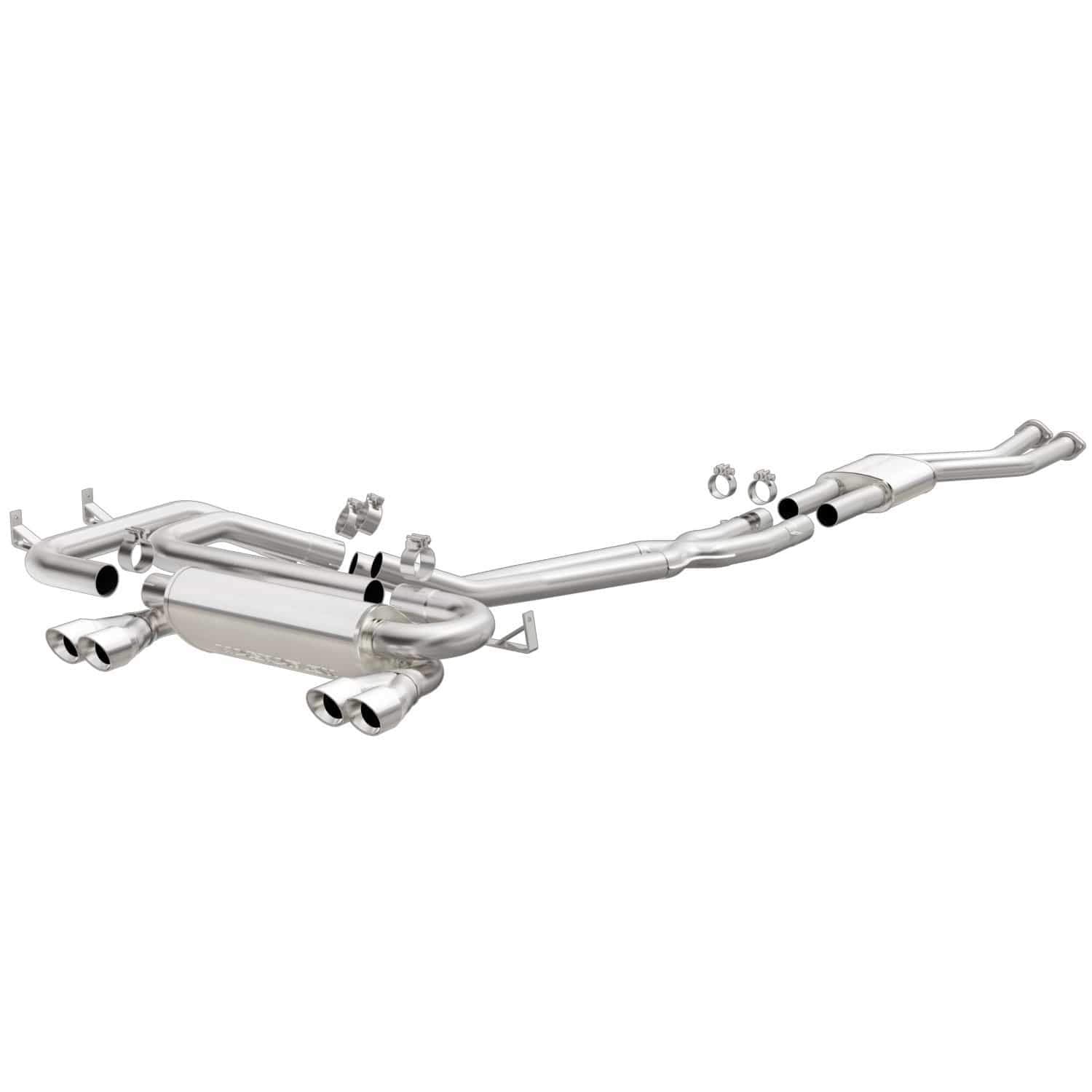 Performance MagnaFlow Exhaust System 16602: Cat-Back, Sport Series, Compatible with 2001-2006 BMW M3