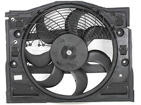 BMW 3 Series TYC 611190 Replacement Condenser Cooling Fan Assembly (E46 Models