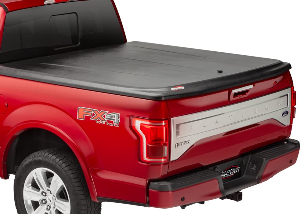 UnderCover SE RealTruck One-Piece Truck Bed Tonneau Cover | UC2186 | Fits 2019-2023 Ford Ranger Std/Ext/Crew Cab - Black Textured 5' 1" Bed (61")