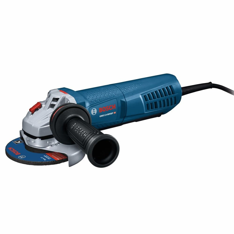 Bosch 5 In. Angle Grinder GWS13-50VSP Variable Speed with Lock-On Paddle Switch