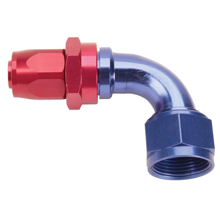 -12AN Hose 90 Degree Reducing Hose End -16AN Fem