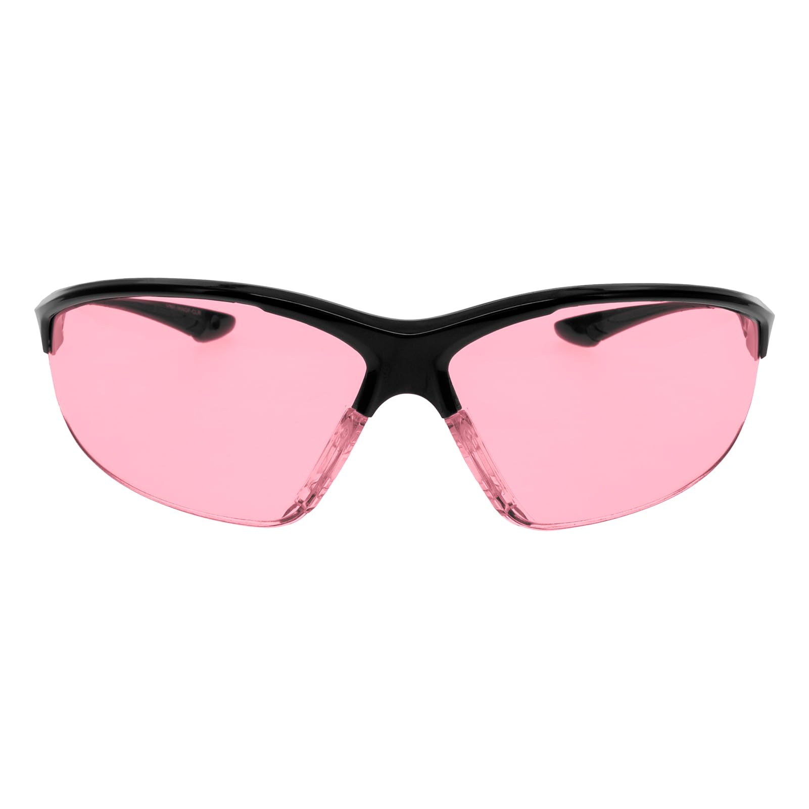 Tanker Walker's Open Frame Shooting Glasses Rose w/CASE