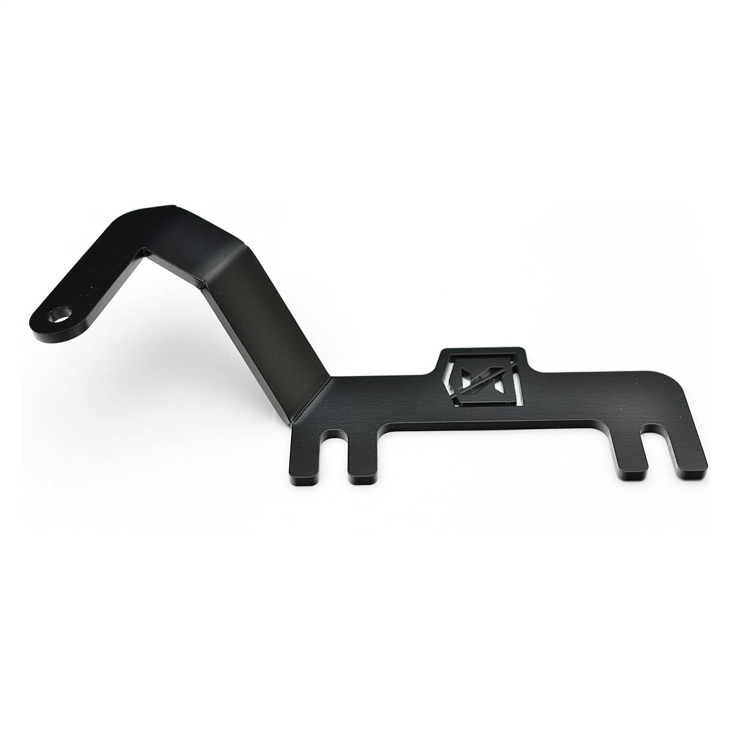 ZROADZ Hood Hinge Bracket Ditch - Compatible w/ 2019-2022 GMC Sierra 1500 - Used to Mount ZROADZ LED Pods - Mild Steel Gloss Black Finish - Bolt-On Easy Installation - PN #Z362281