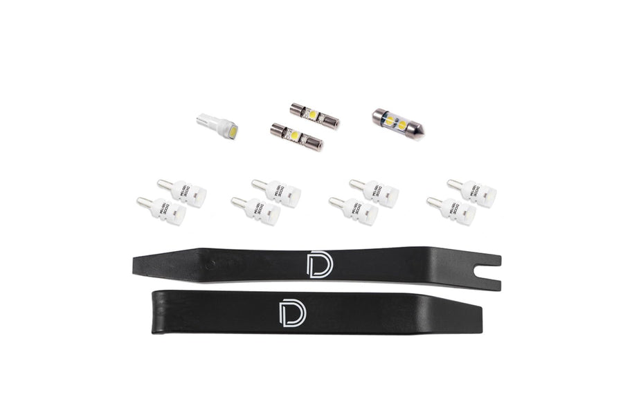 Diode Dynamics interior bulb pack LED compatible with Infiniti G37 Sedan 2009-2013, Stage 1