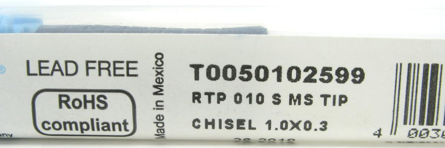 Welding Tool RTP 010 S Ms Tip Chisel 1.0X0.3