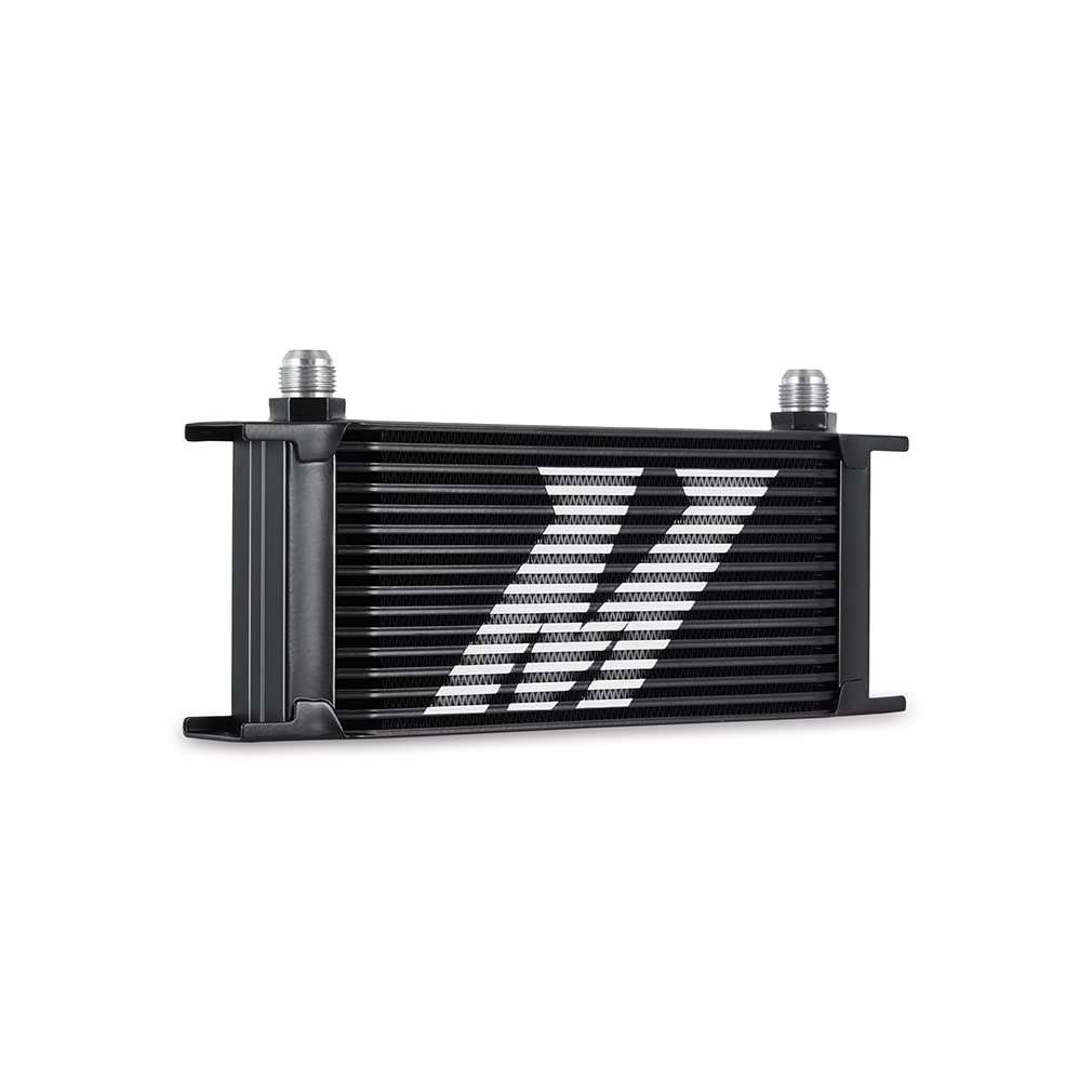 Mishimoto 16-Row Universal Oil Cooler, Black