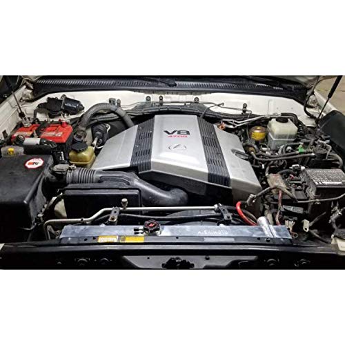 Mishimoto Performance Aluminum Radiator MMRAD-LCR-99, Compatible with Toyota Land Cruiser J100 (2UZ-FE), 1998-2007