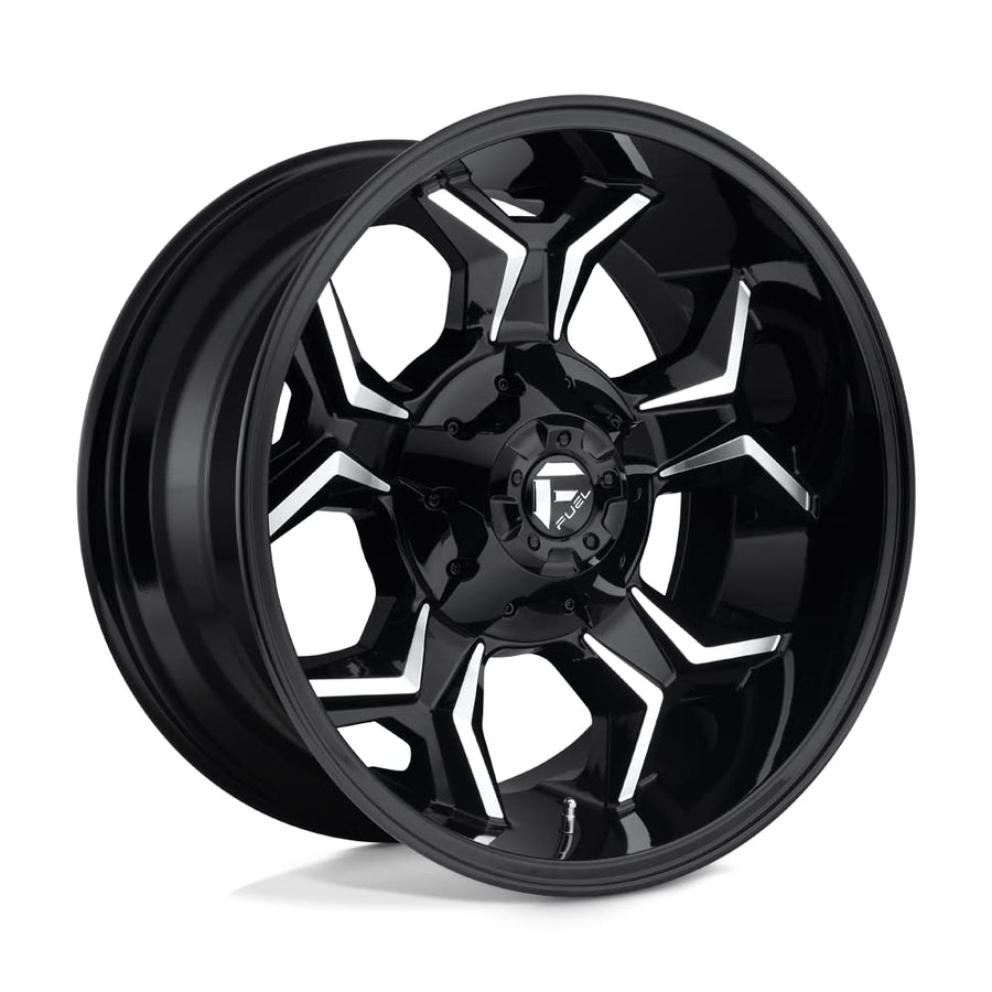 1PC Fuel D606 20X9 5X5.5/150 GL-BLK-MIL 20MM - D60620907057