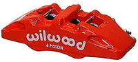 DP6A Caliper-Forged, 5.25" mt.-Red-R/H