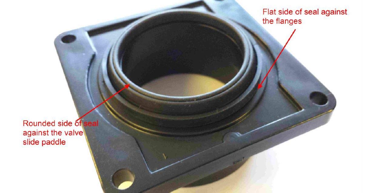 Bladex Valterra T1002VPM 2" Waste Valve Body with Metal Handle, Black