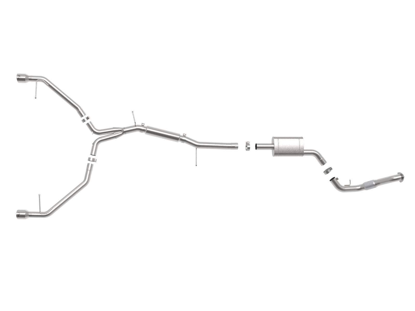 Cat-Back Exhaust System aFe Power 49-36420-P
