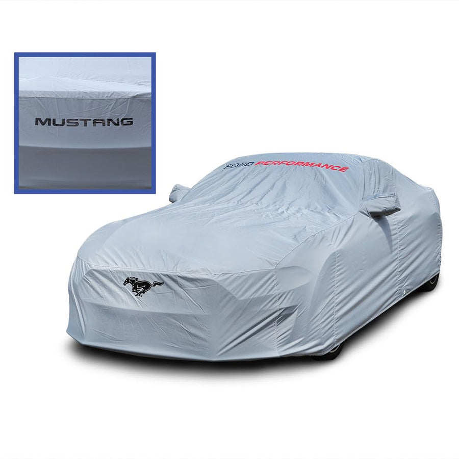 15-19 Mustang EcoBoost/GT Ford Racing Car Cover - M-19412-M8FP